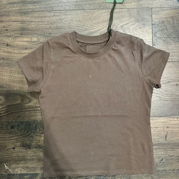 Daily Drills - Aspen- mocha everyday tee - Picture 1 of 4